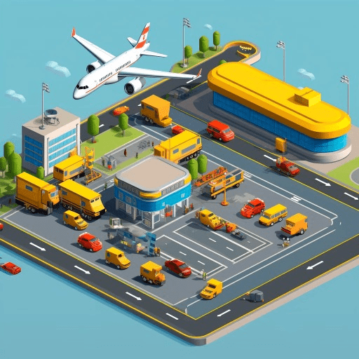 Game Taxi Empire - Airport Tycoon