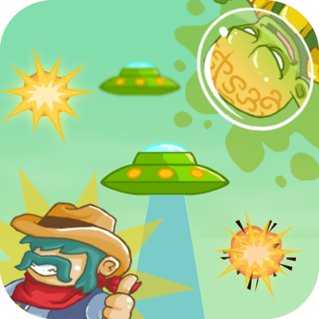 Game Cowboy VS Martians